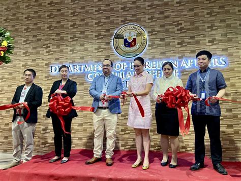 DFA opens new consular office at Robinsons Galleria.